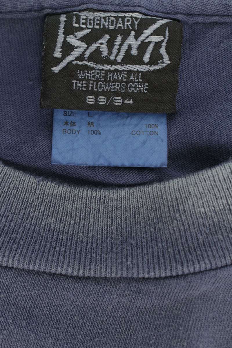 Saint Michael SAINT MICHAEL 25AW Vintage Effect BABYLON Logo Long Sleeve Size L Size US L / EU 52-54 / 3 - 3 Thumbnail