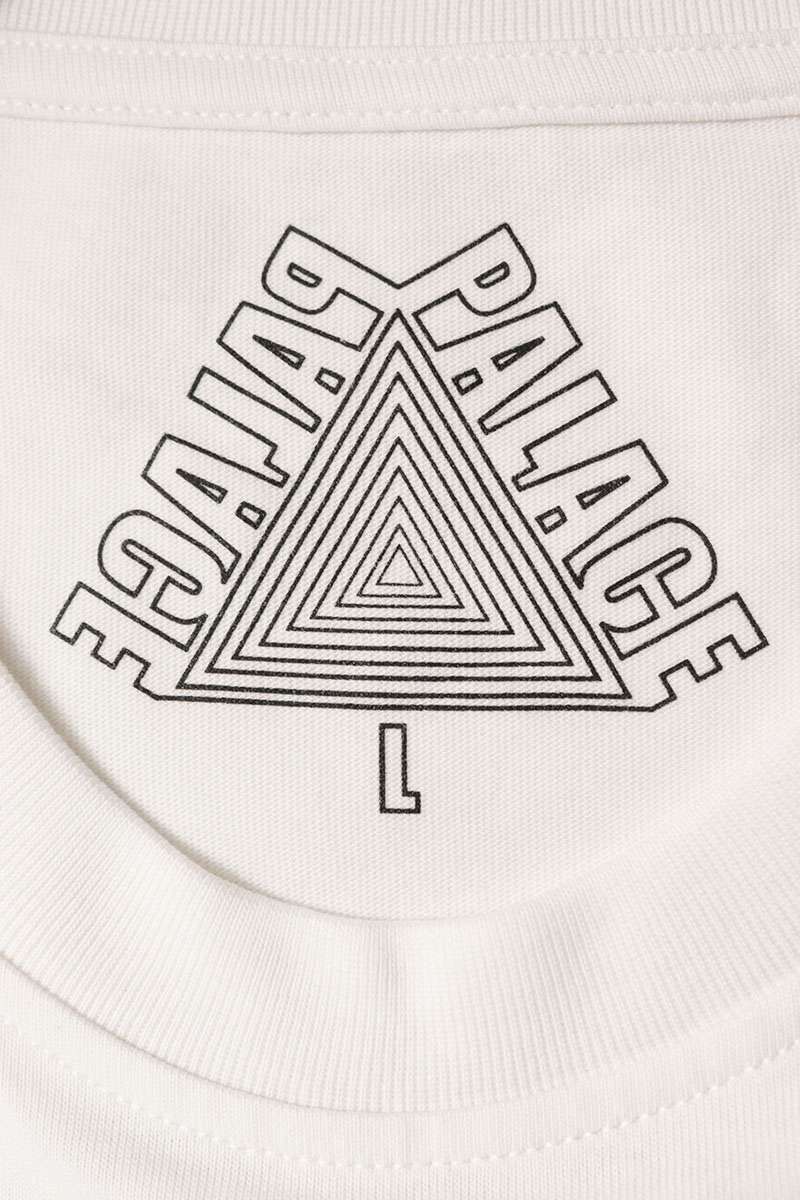 Palace Palace TRI-VEX Logo Print Tee White Size L Size US L / EU 52-54 / 3 - 3 Thumbnail