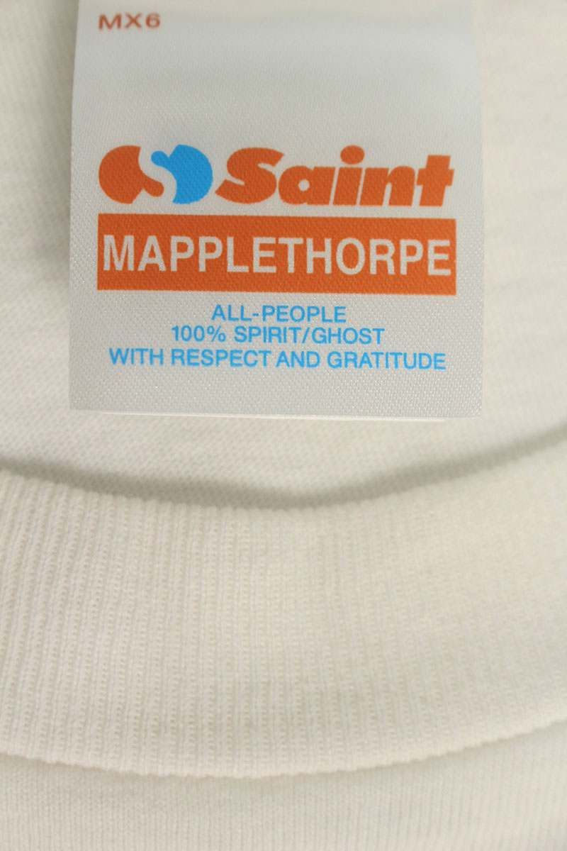 Saint Michael SAINT MICHAEL x Mapplethorpe 25SS Photo Tee White Size L Size US L / EU 52-54 / 3 - 3 Thumbnail