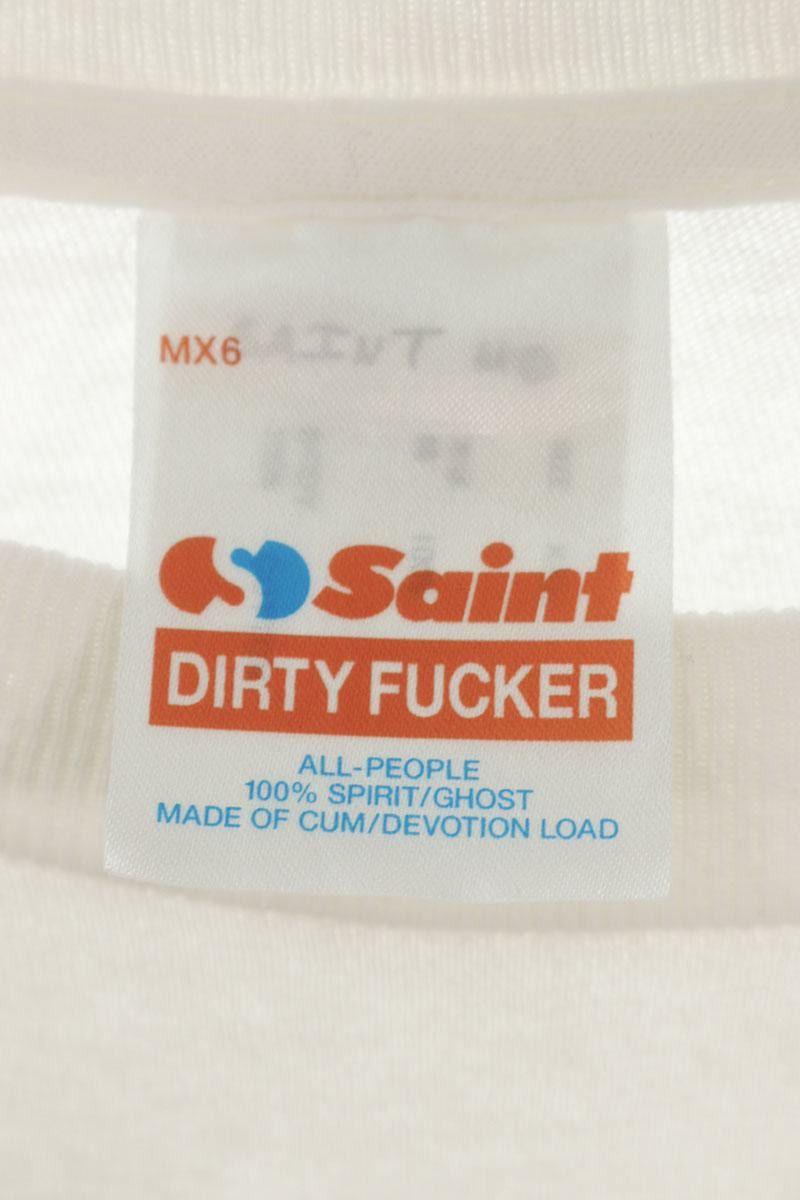 Saint Michael SAINT MICHAEL Vintage Print T-Shirt White Size XXL Size US XXL / EU 58 / 5 - 3 Thumbnail
