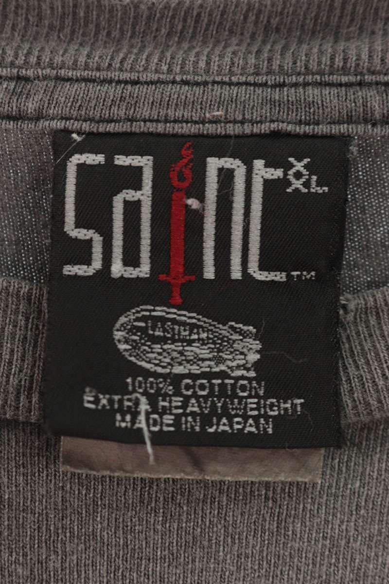 Saint Michael SAINT MICHAEL HOLY GHOST Vintage Print Tee Black Size XXL Size US XXL / EU 58 / 5 - 3 Thumbnail