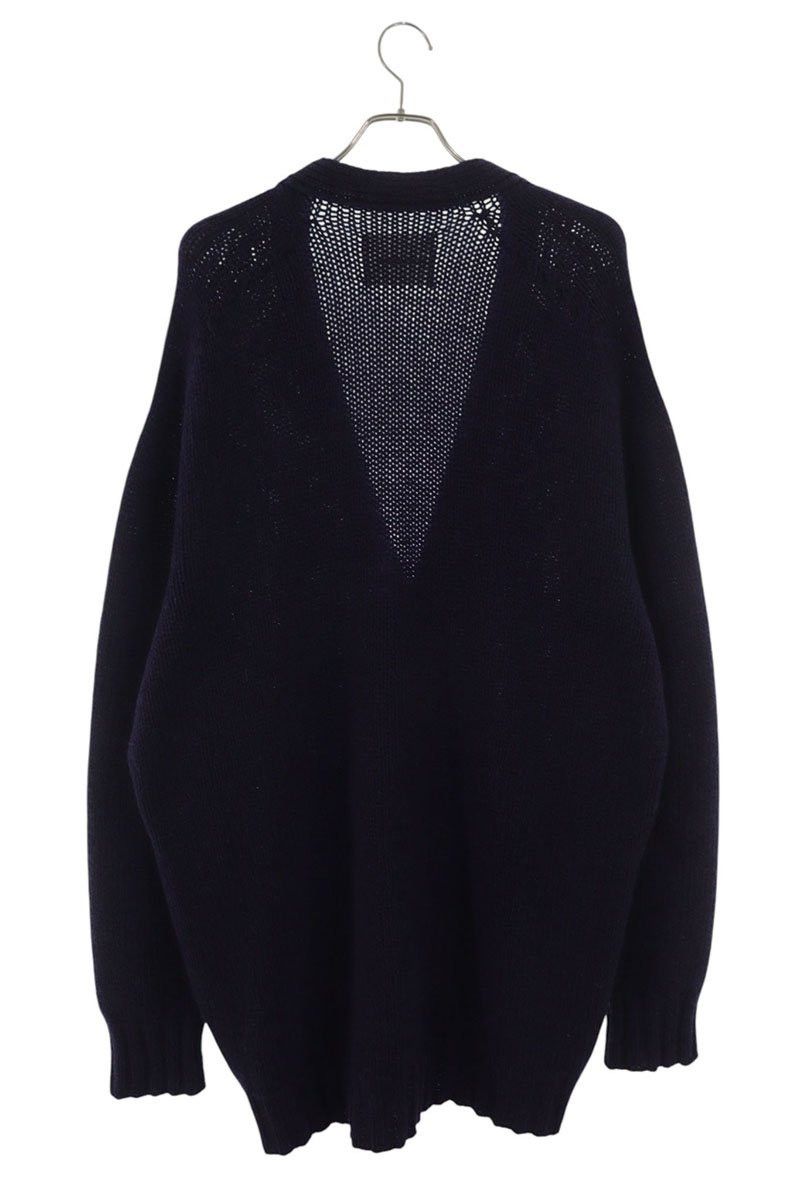 Jil Sander JILSANDER Oversized Wool Cardigan Purple Size XXL Size US XXL / EU 58 / 5 - 2 Thumbnail