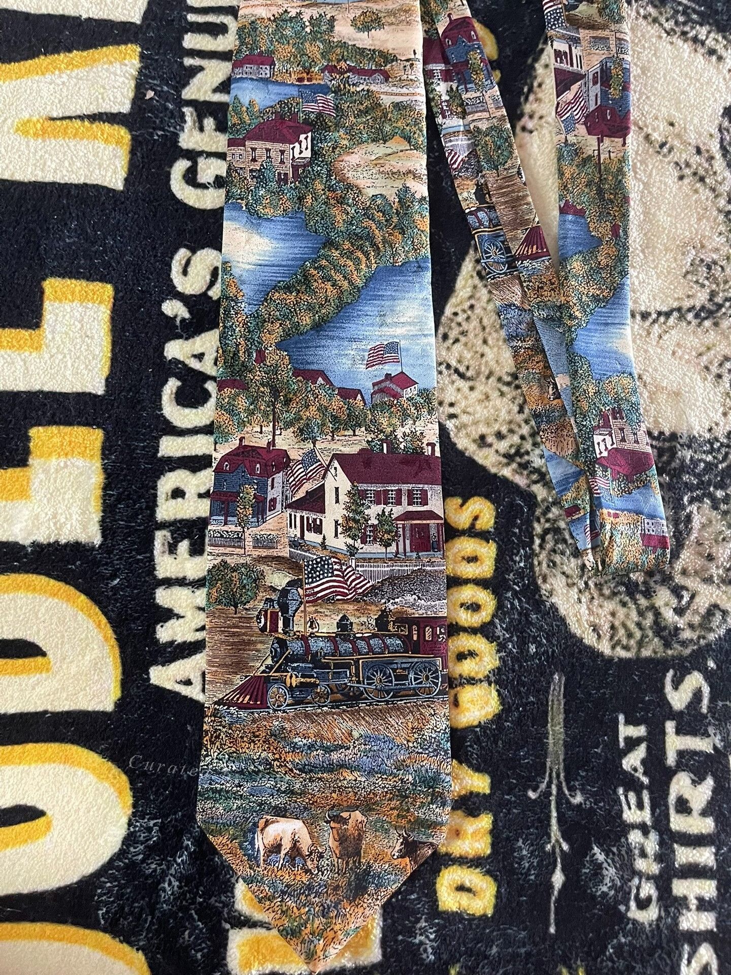 Other American Retro Tie Size ONE SIZE - 2 Thumbnail