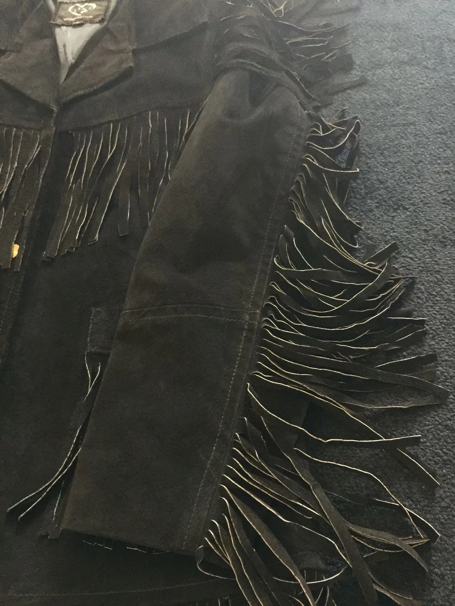 Other Indian Fringe Slim Fit Leather Jacket Size US S / EU 44-46 / 1 - 3 Thumbnail