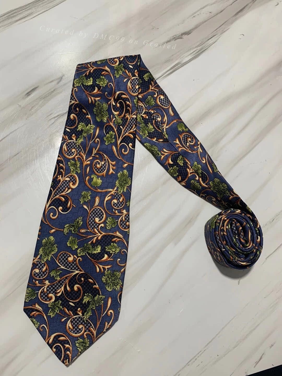 Fendi Fendi Vintage Silk Tie Made in Italy Size ONE SIZE - 3 Thumbnail