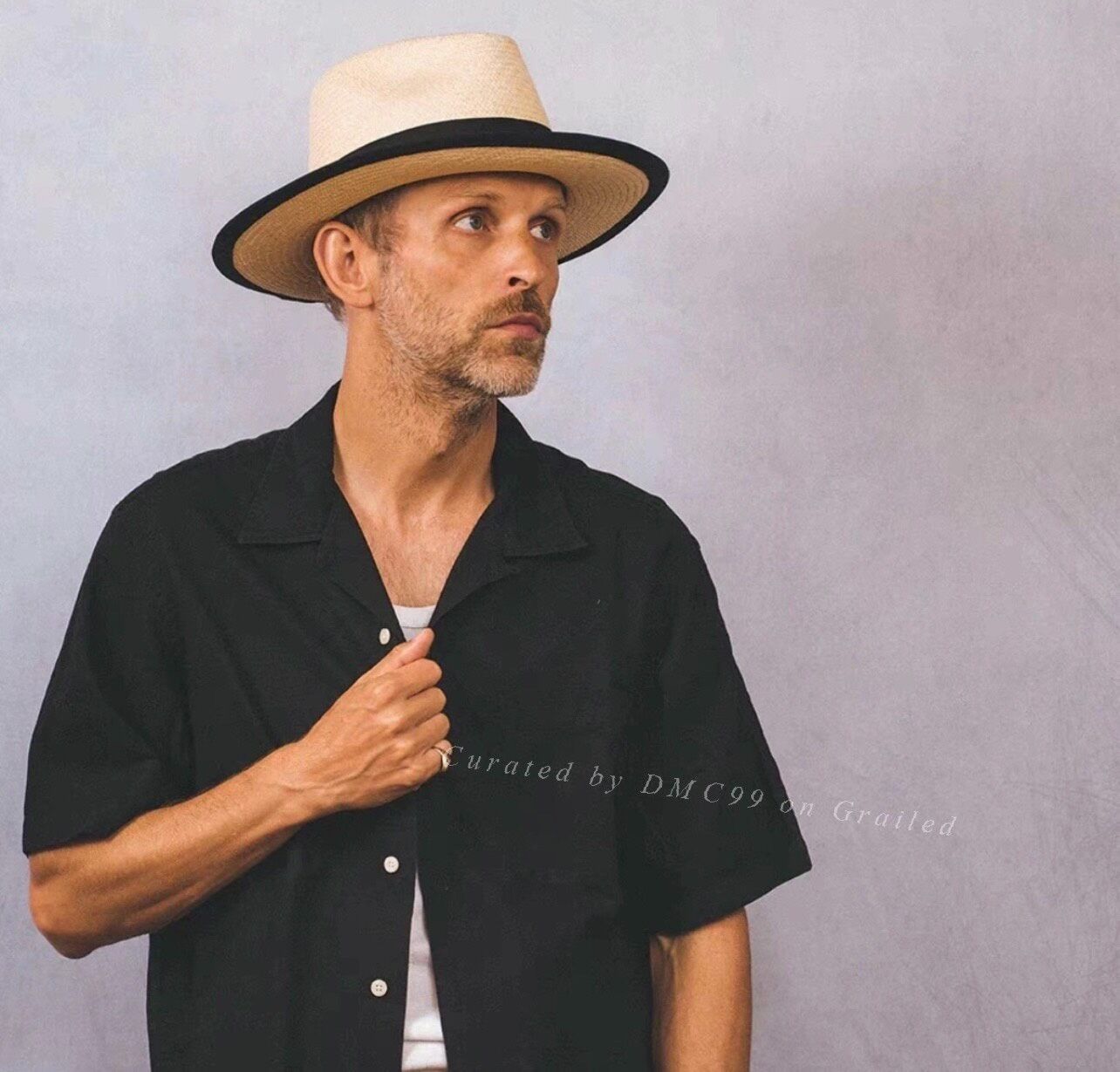 THE H.W.DOG&CO. H.W.DOG Panama Hat with Bow Size ONE SIZE - 8 Thumbnail