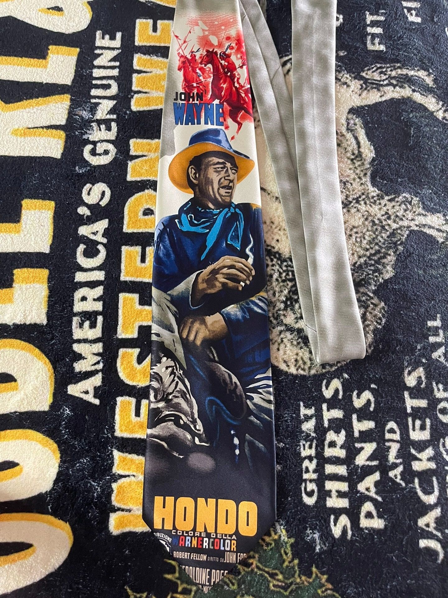 Other American Vintage Western Silk Tie Size ONE SIZE - 2 Thumbnail