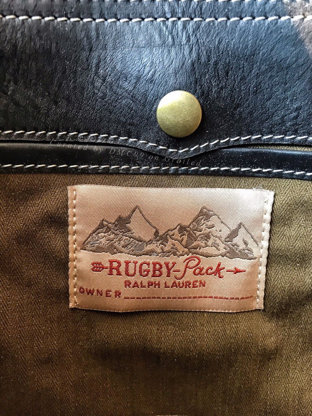 RRL Ralph Lauren RRL Ralph Lauren Leather Messenger Bag Size ONE SIZE - 7 Thumbnail
