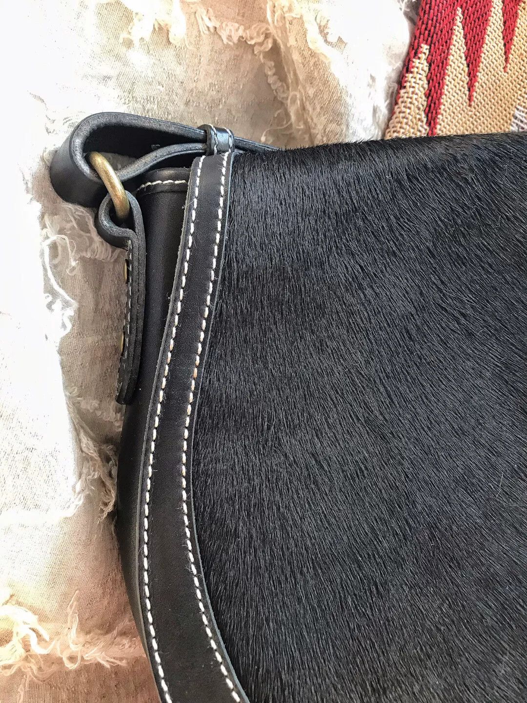 RRL Ralph Lauren RRL Ralph Lauren Leather Messenger Bag Size ONE SIZE - 5 Thumbnail