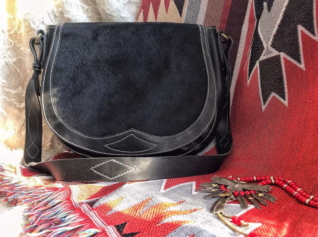 RRL Ralph Lauren RRL Ralph Lauren Leather Messenger Bag Size ONE SIZE - 2 Thumbnail