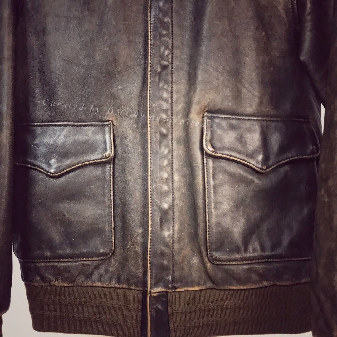 RRL Ralph Lauren RRL A2 Vintage Horsehide Jacket Size US M / EU 48-50 / 2 - 4 Thumbnail