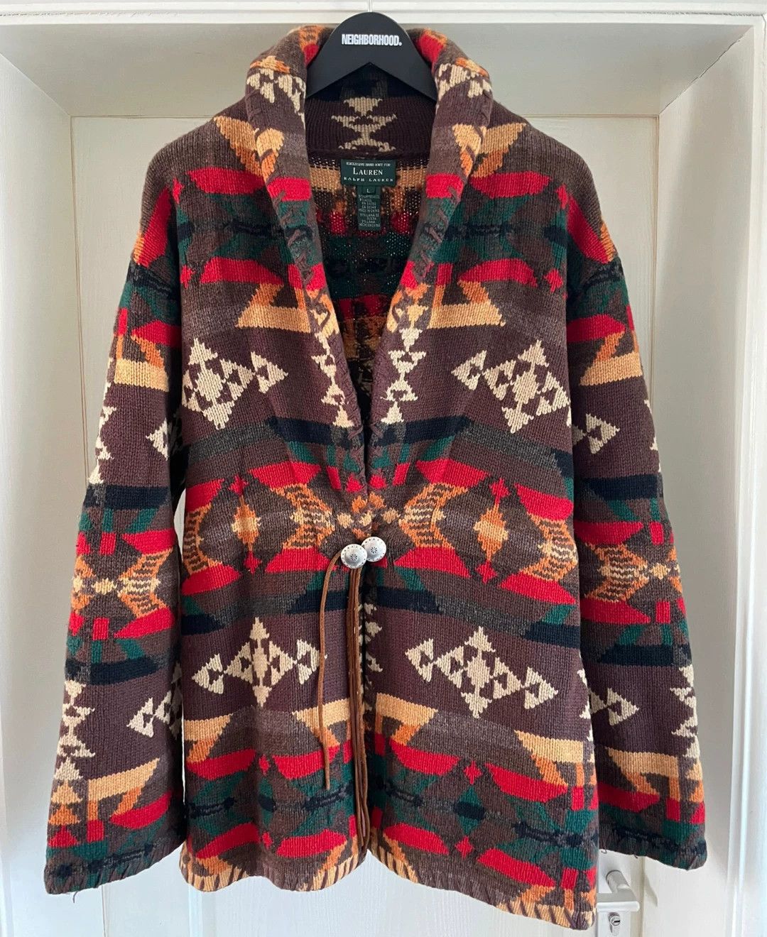RRL Ralph Lauren Ralph Lauren RRL Indian Cardigan Size US L / EU 52-54 / 3 - 4 Thumbnail