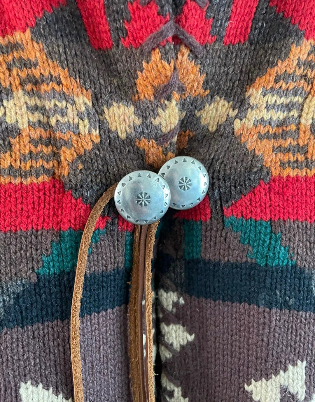 RRL Ralph Lauren Ralph Lauren RRL Indian Cardigan Size US L / EU 52-54 / 3 - 6 Thumbnail