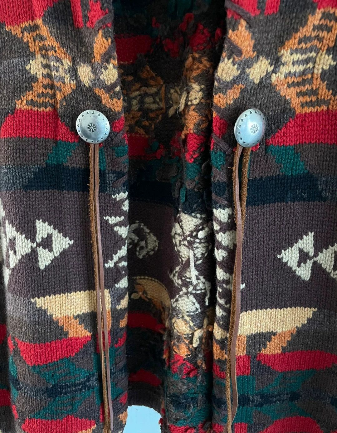 RRL Ralph Lauren Ralph Lauren RRL Indian Cardigan Size US L / EU 52-54 / 3 - 7 Thumbnail