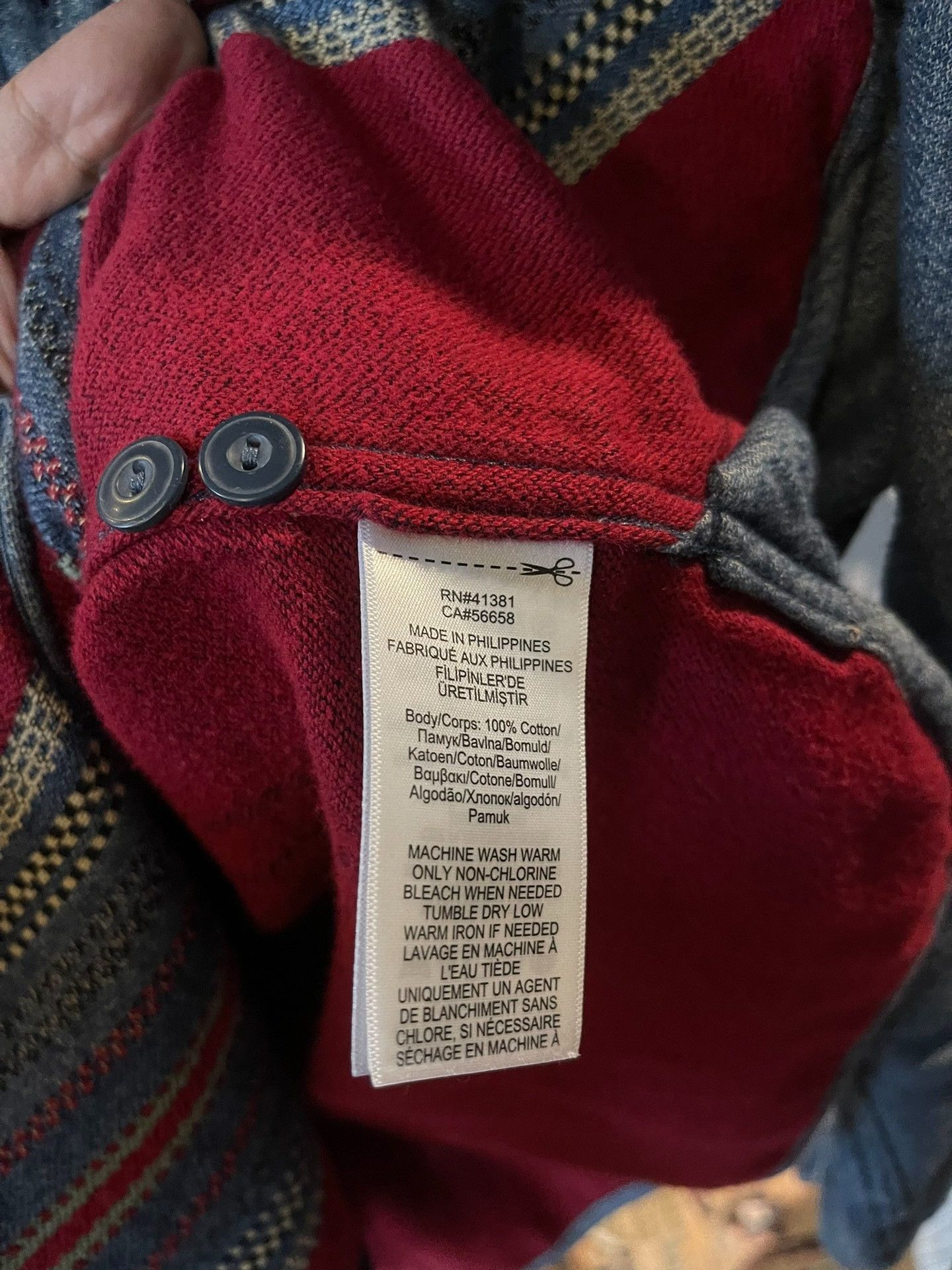 RRL Ralph Lauren RRL 1940s Indian Blanket Western Shirt Size US S / EU 44-46 / 1 - 6 Thumbnail