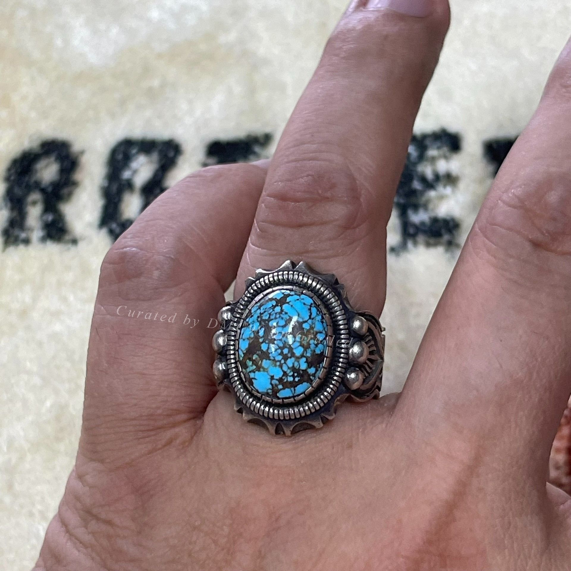 Other Navajo Pure Silver Ring Size ONE SIZE - 7 Thumbnail