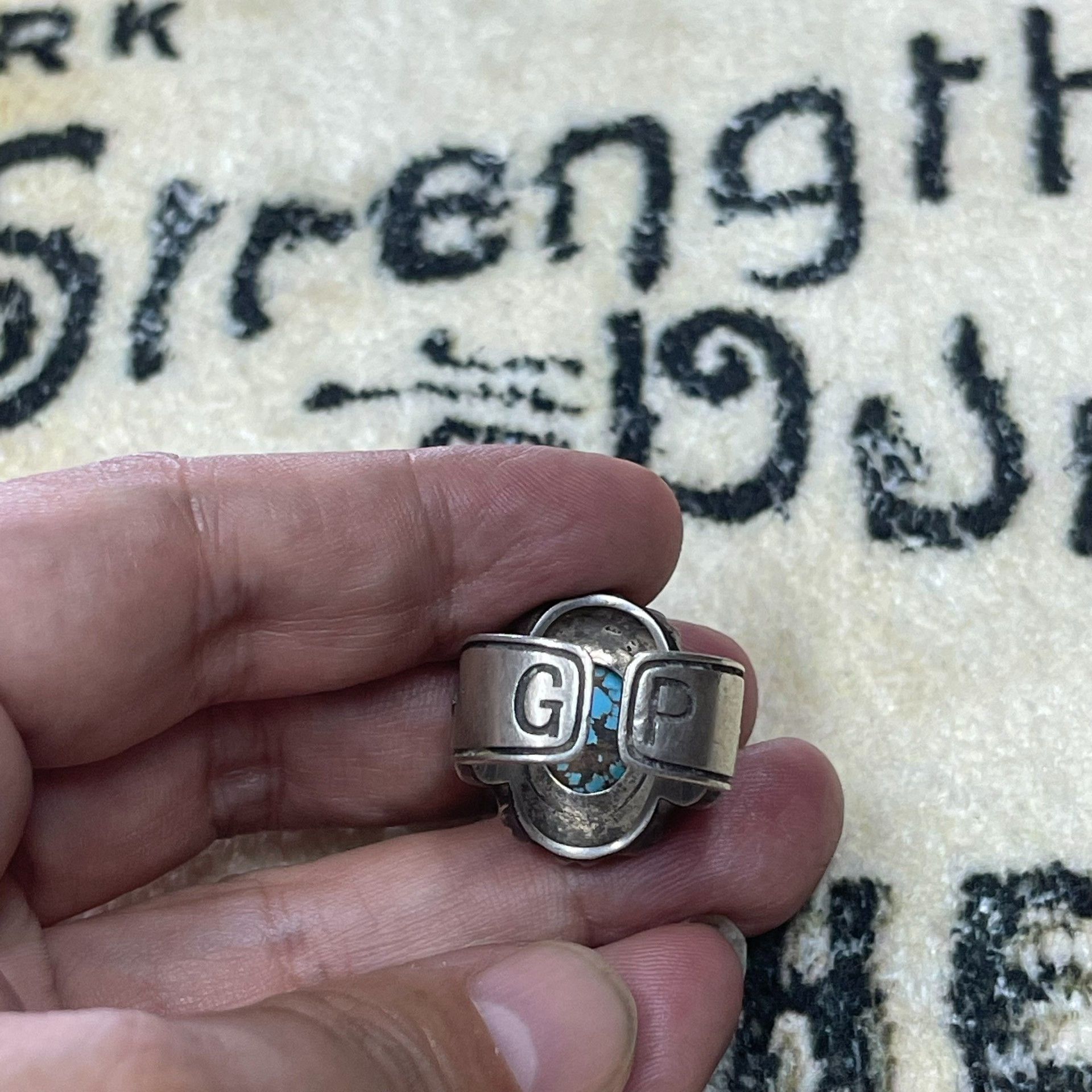 Other Navajo Pure Silver Ring Size ONE SIZE - 4 Thumbnail