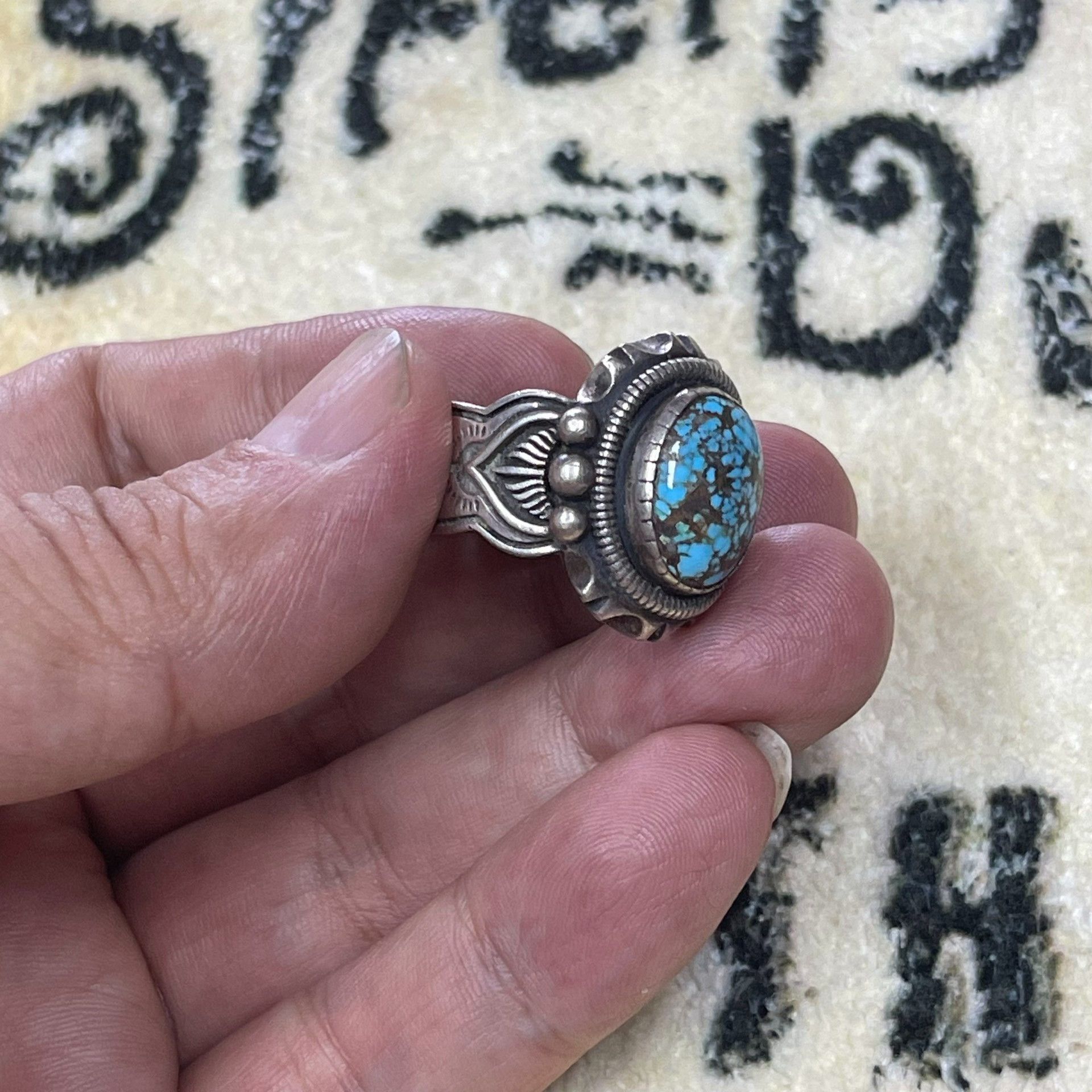 Other Navajo Pure Silver Ring Size ONE SIZE - 2 Thumbnail