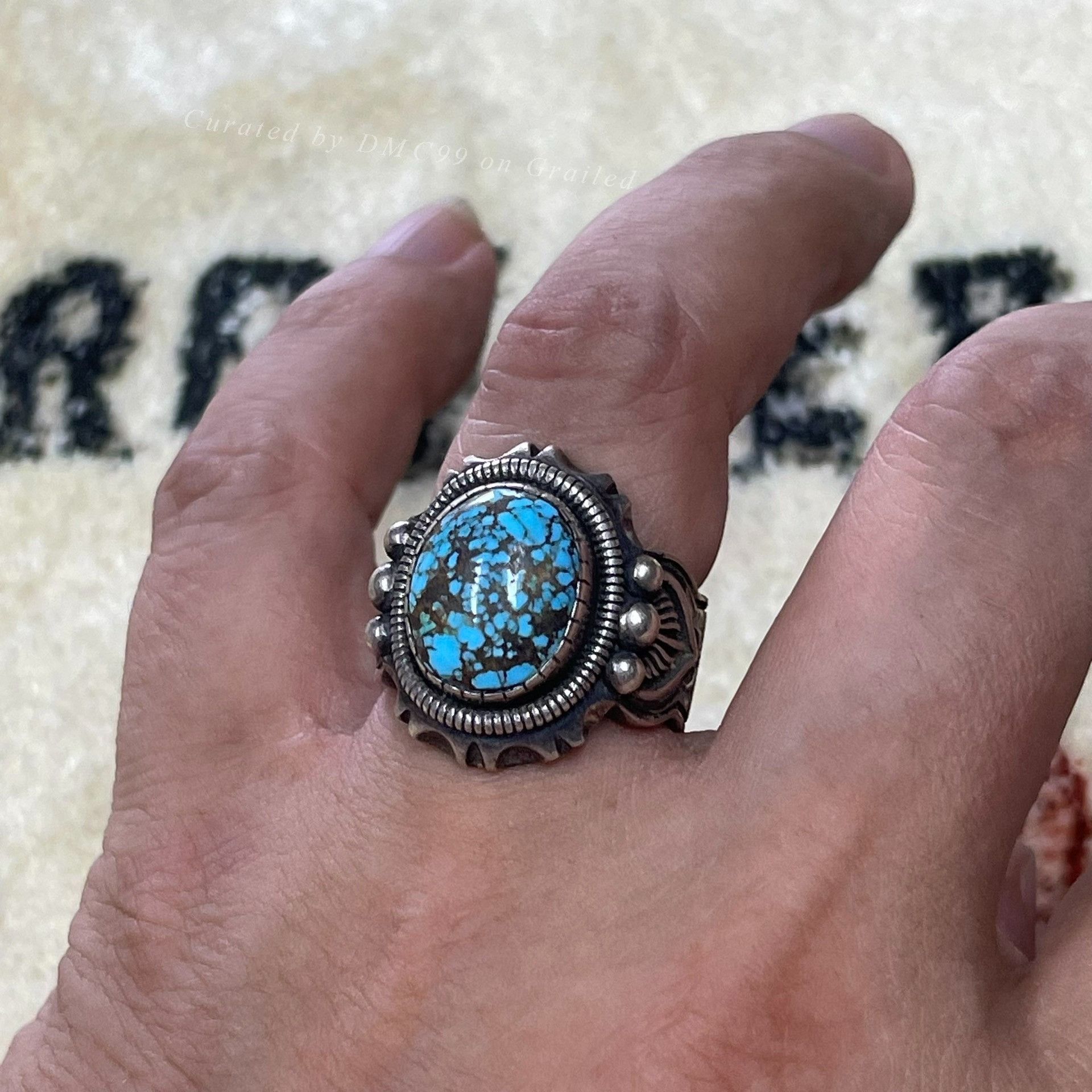Other Navajo Pure Silver Ring Size ONE SIZE - 6 Thumbnail