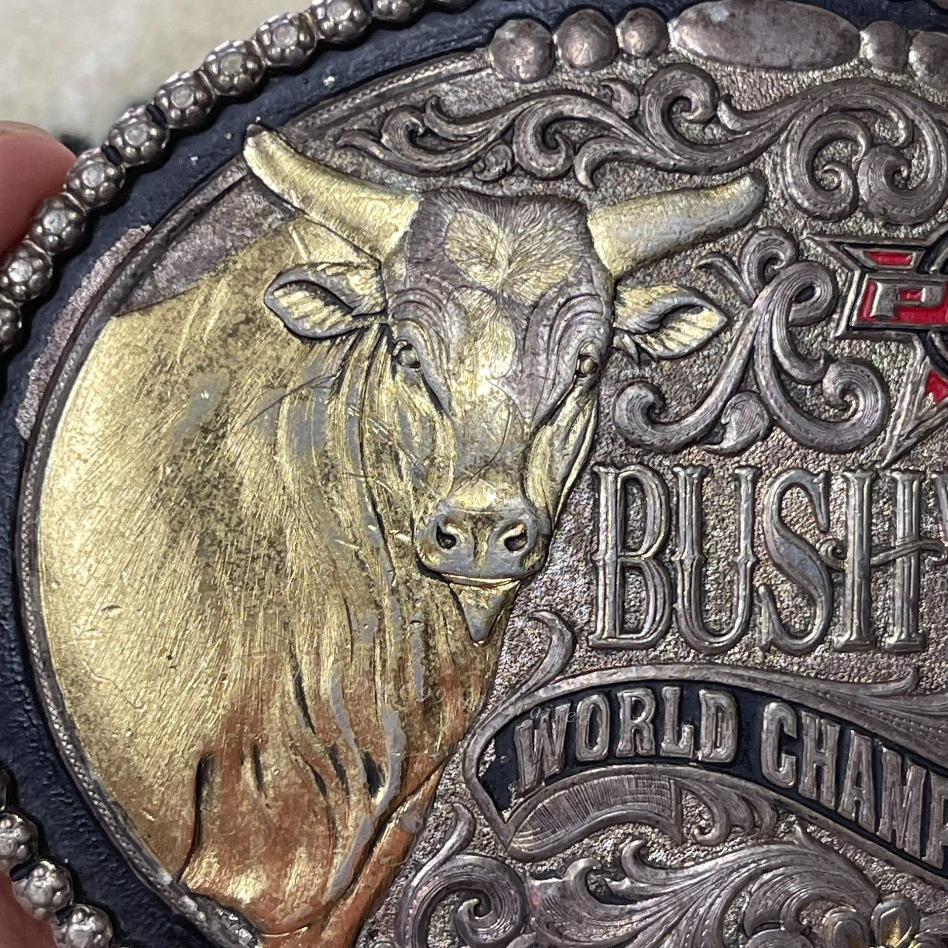 Other American Western Silver Belt Buckle Size ONE SIZE - 2 Thumbnail