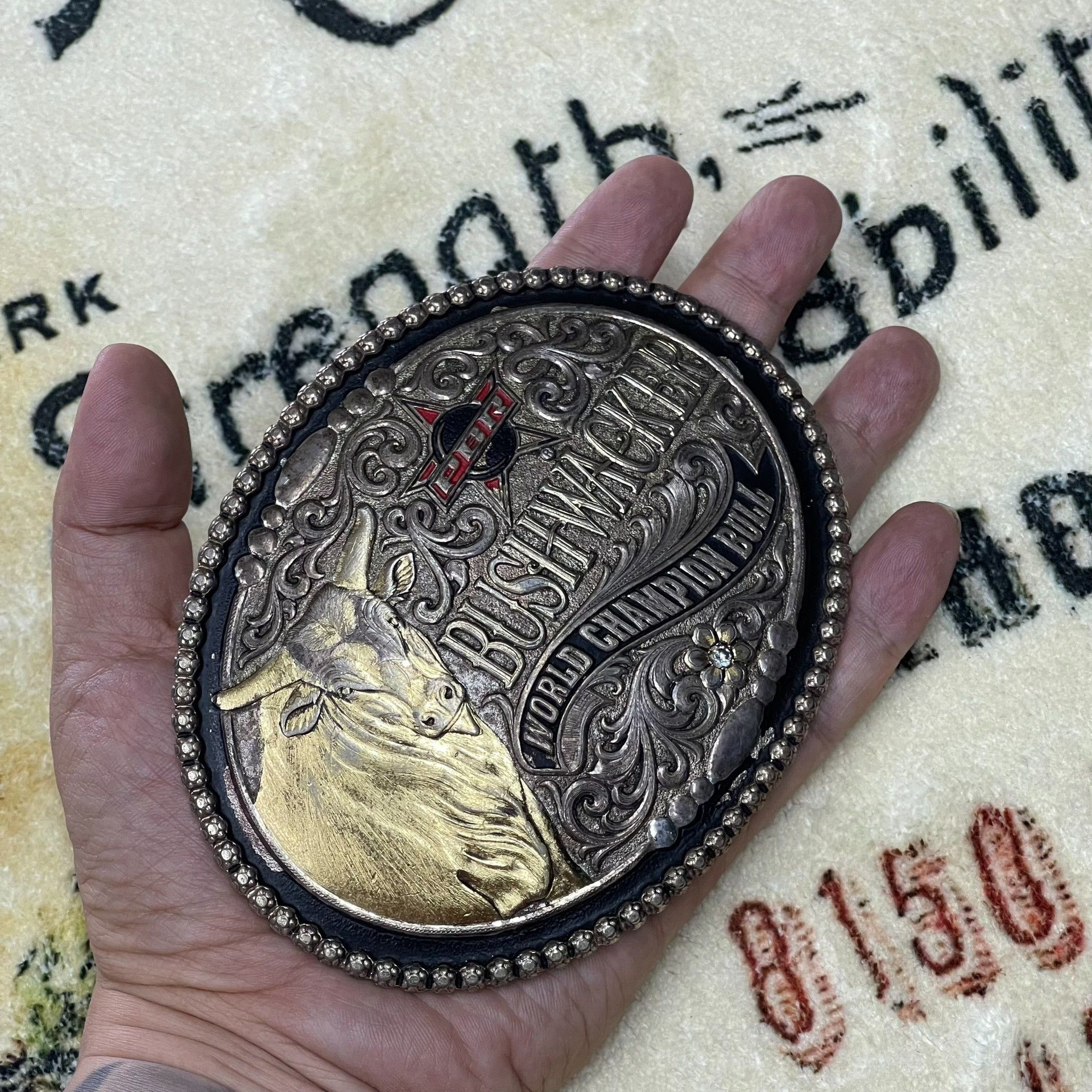 Other American Western Silver Belt Buckle Size ONE SIZE - 5 Thumbnail