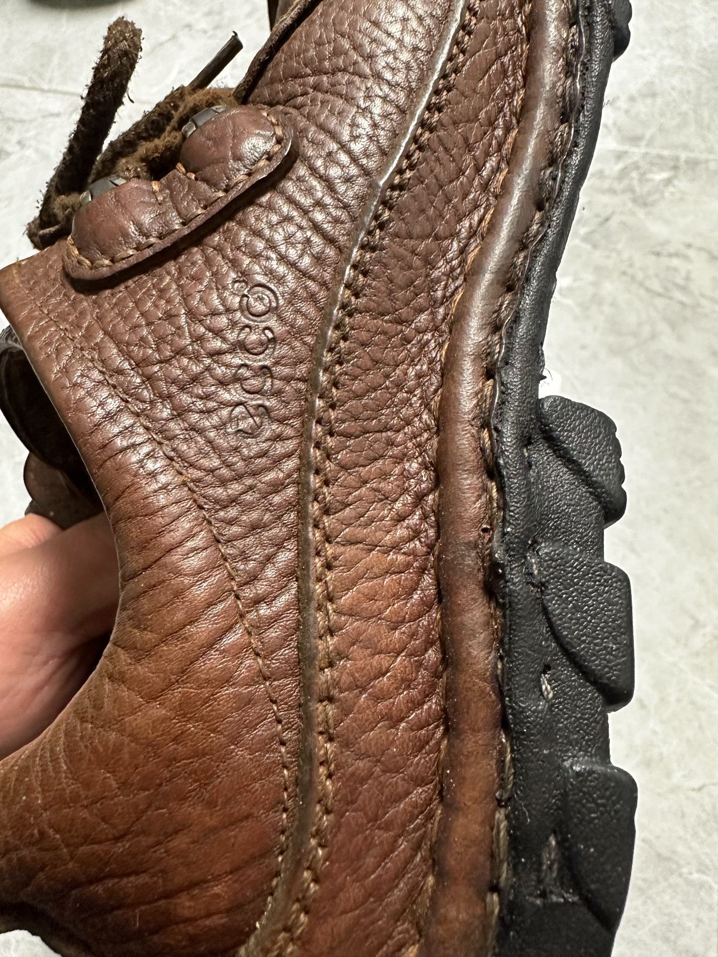 Ecco ECCO Track/Venture Outdoor Leather Shoes Size US 8 / EU 41 - 5 Thumbnail