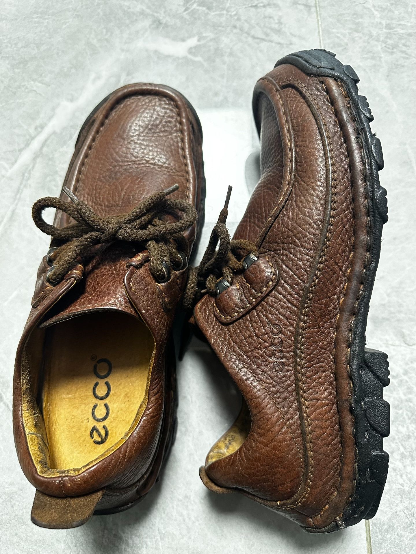 Ecco ECCO Track/Venture Outdoor Leather Shoes Size US 8 / EU 41 - 3 Thumbnail