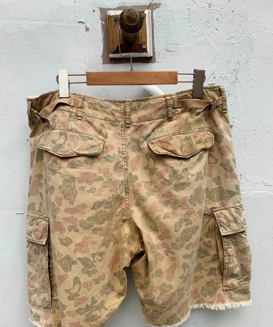 RRL Ralph Lauren Ralph Lauren Denim Supply Duck Camo Cargo Shorts Size US 30 / EU 46 - 2 Thumbnail
