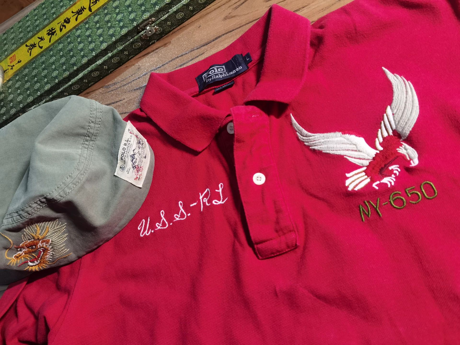 RRL Ralph Lauren Ralph Lauren Vintage Dragon Eagle Tee Size US M / EU 48-50 / 2 - 4 Thumbnail