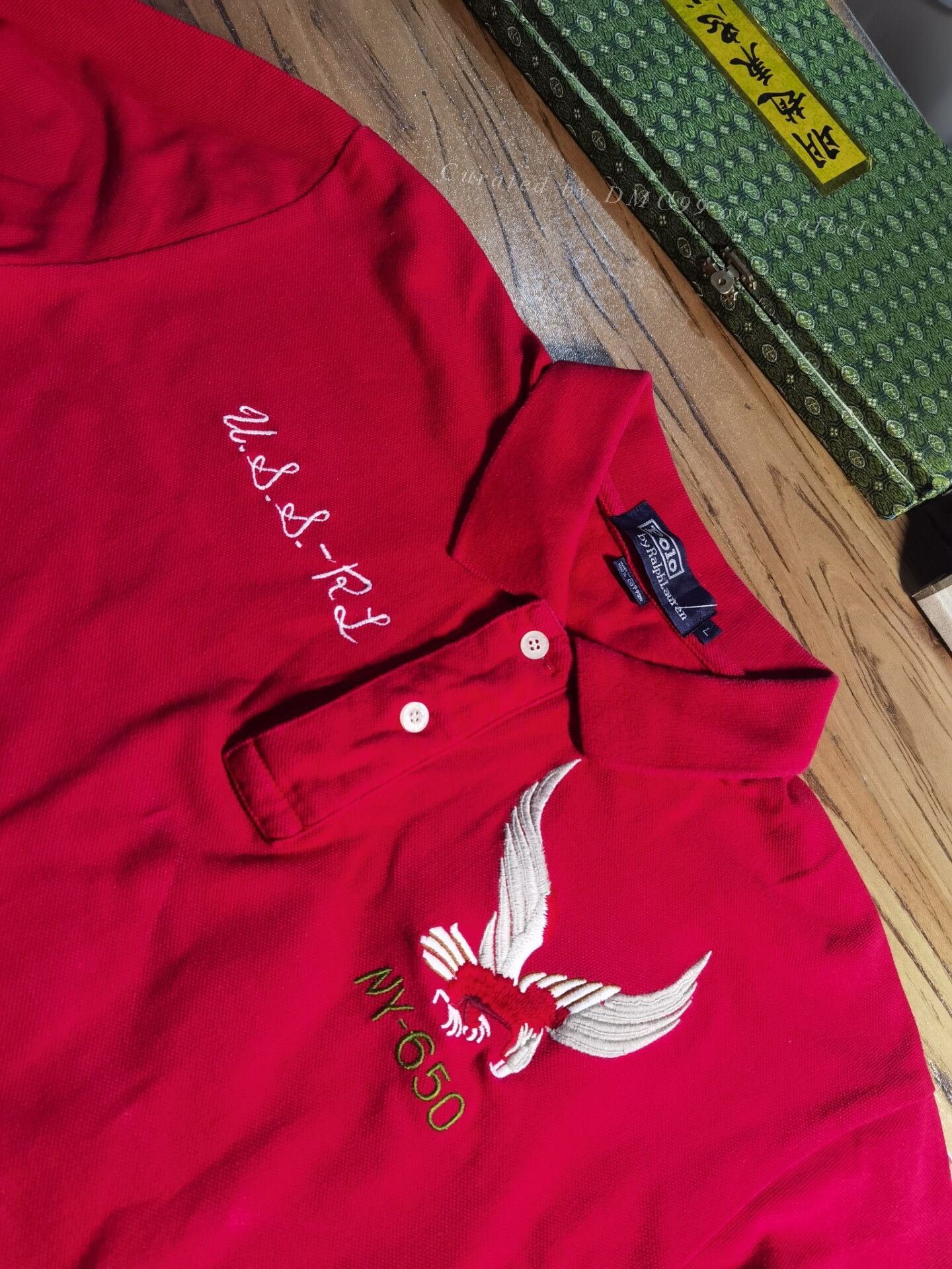 RRL Ralph Lauren Ralph Lauren Vintage Dragon Eagle Tee Size US M / EU 48-50 / 2 - 8 Thumbnail
