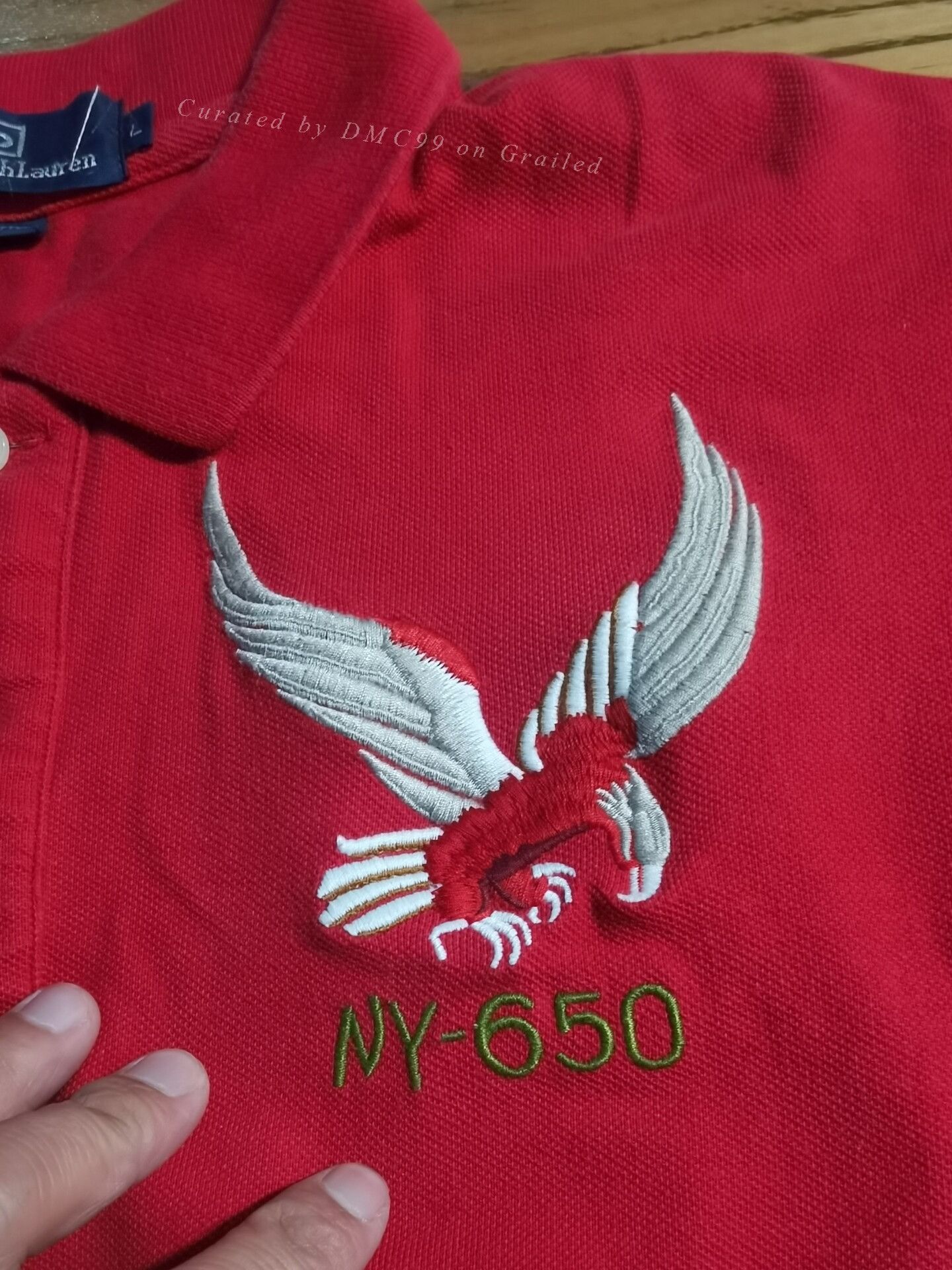 RRL Ralph Lauren Ralph Lauren Vintage Dragon Eagle Tee Size US M / EU 48-50 / 2 - 3 Thumbnail
