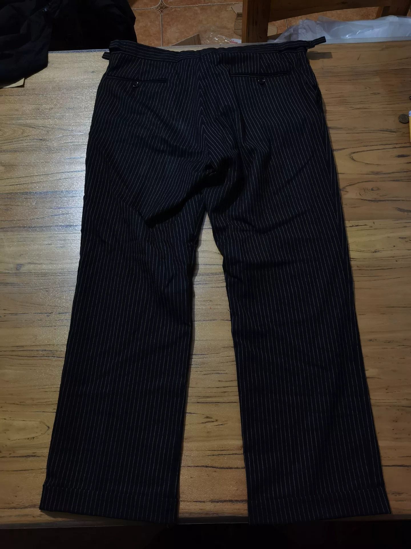 RRL Ralph Lauren RRL Black Label Vintage Striped Suit Size US M / EU 48-50 / 2 - 5 Thumbnail