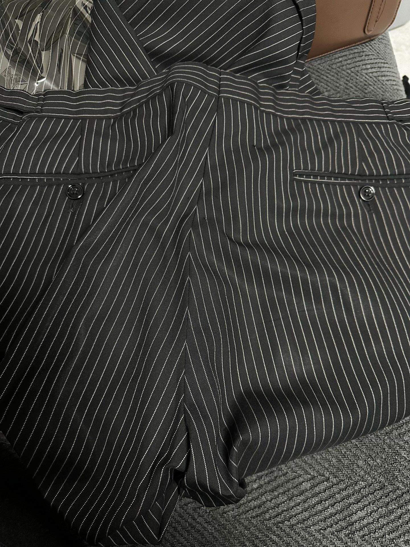 RRL Ralph Lauren RRL Black Label Vintage Striped Suit Size US M / EU 48-50 / 2 - 9 Thumbnail