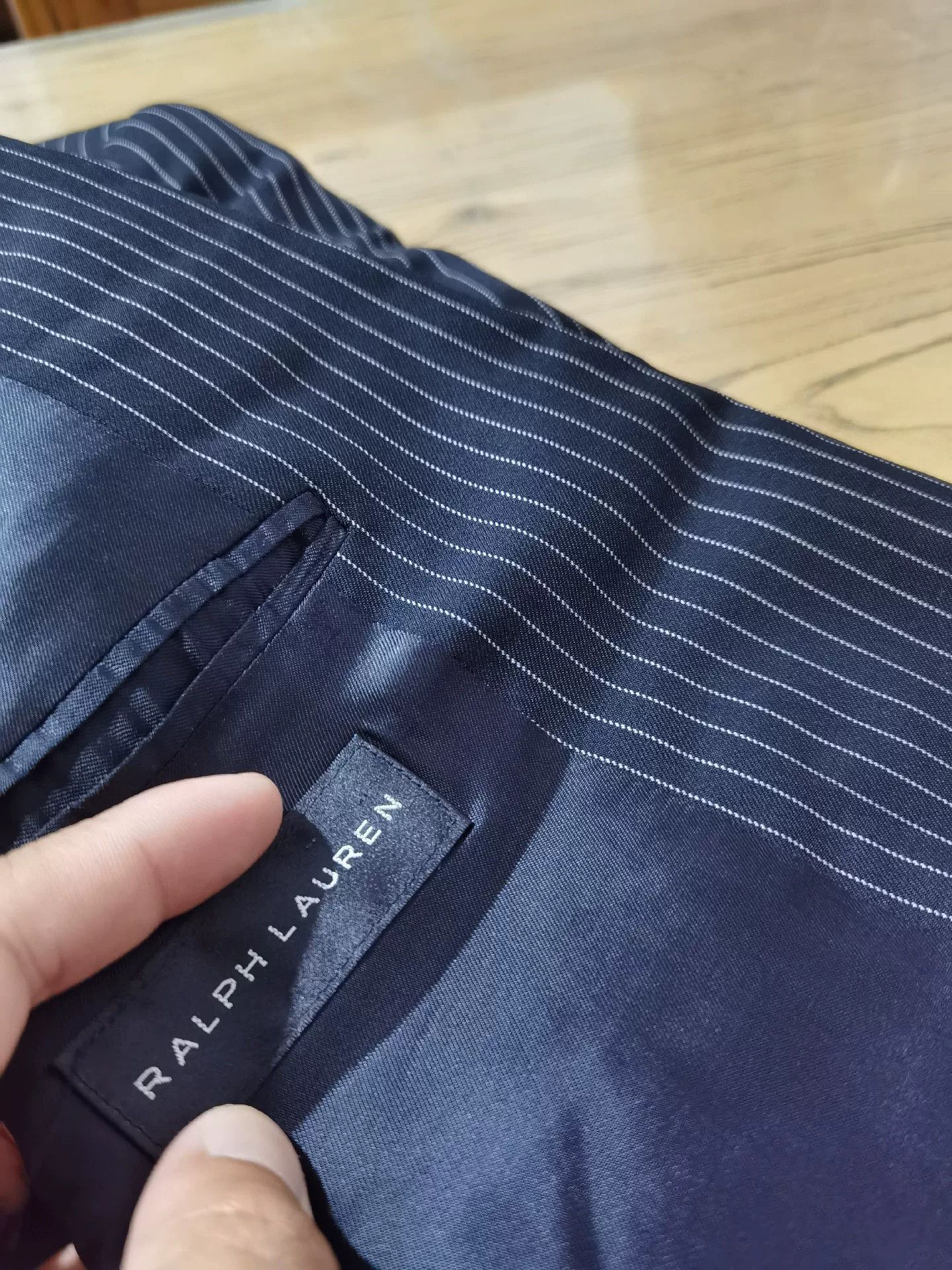 RRL Ralph Lauren RRL Black Label Vintage Striped Suit Size US M / EU 48-50 / 2 - 2 Thumbnail
