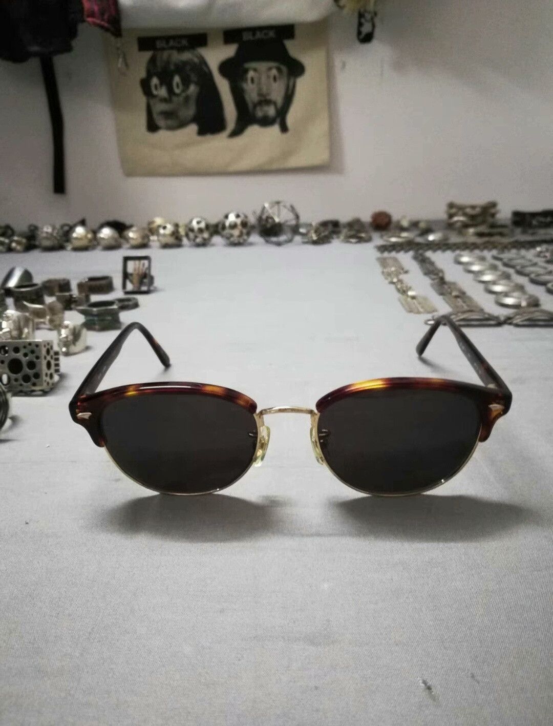 RRL Ralph Lauren Ralph Lauren Vintage Aviator Limited Sunglasses Size ONE SIZE - 7 Thumbnail