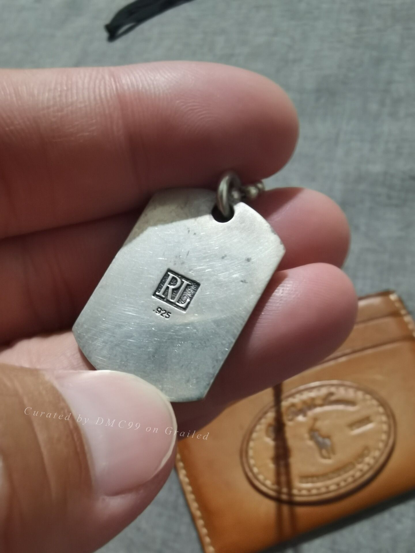 RRL Ralph Lauren Ralph Lauren Silver Dog Tag Necklace Size ONE SIZE - 6 Thumbnail