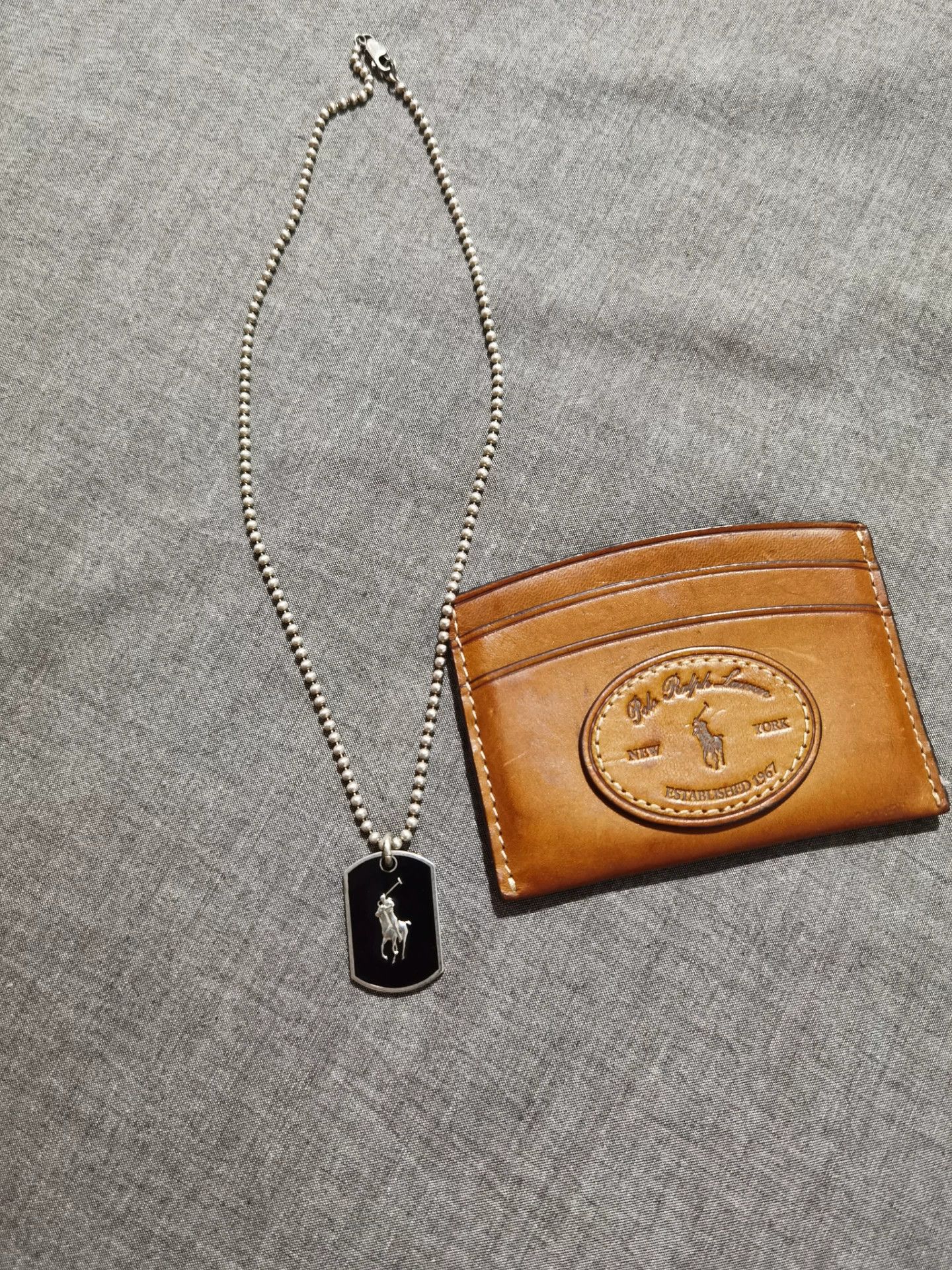 RRL Ralph Lauren Ralph Lauren Silver Dog Tag Necklace Size ONE SIZE - 9 Thumbnail