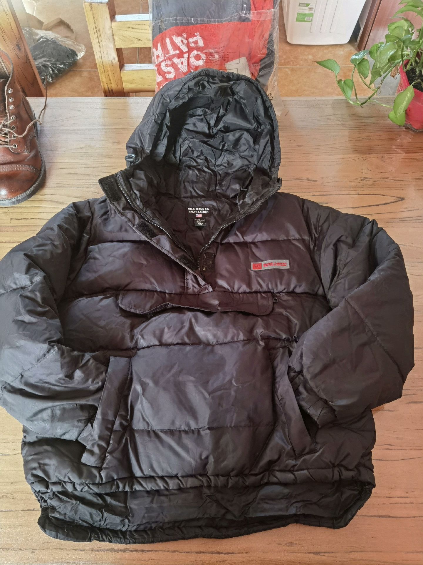 RRL Ralph Lauren Polo Ralph Lauren Half-Zip Down Jacket Size US M / EU 48-50 / 2 - 3 Thumbnail