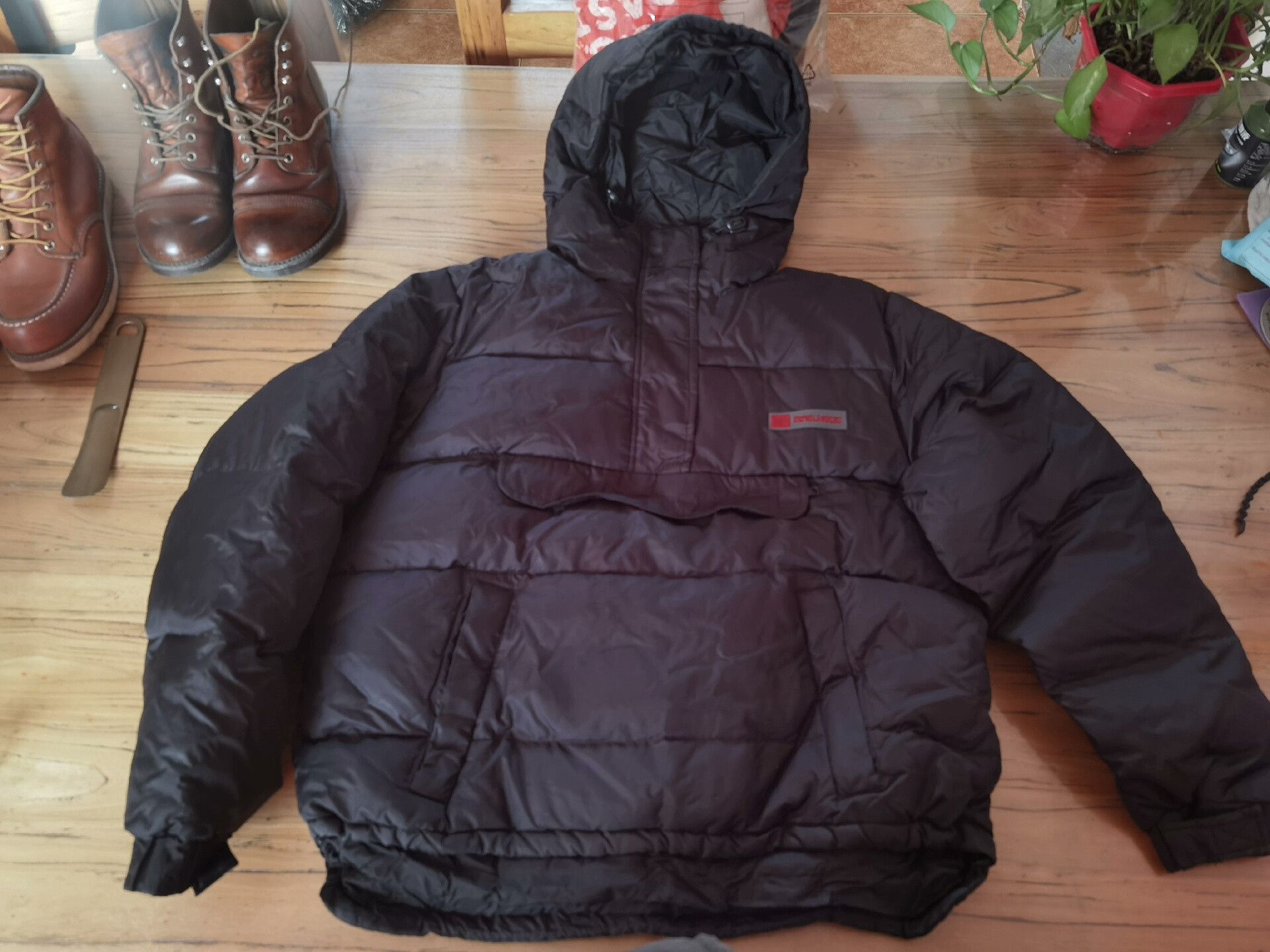 RRL Ralph Lauren Polo Ralph Lauren Half-Zip Down Jacket Size US M / EU 48-50 / 2 - 2 Thumbnail