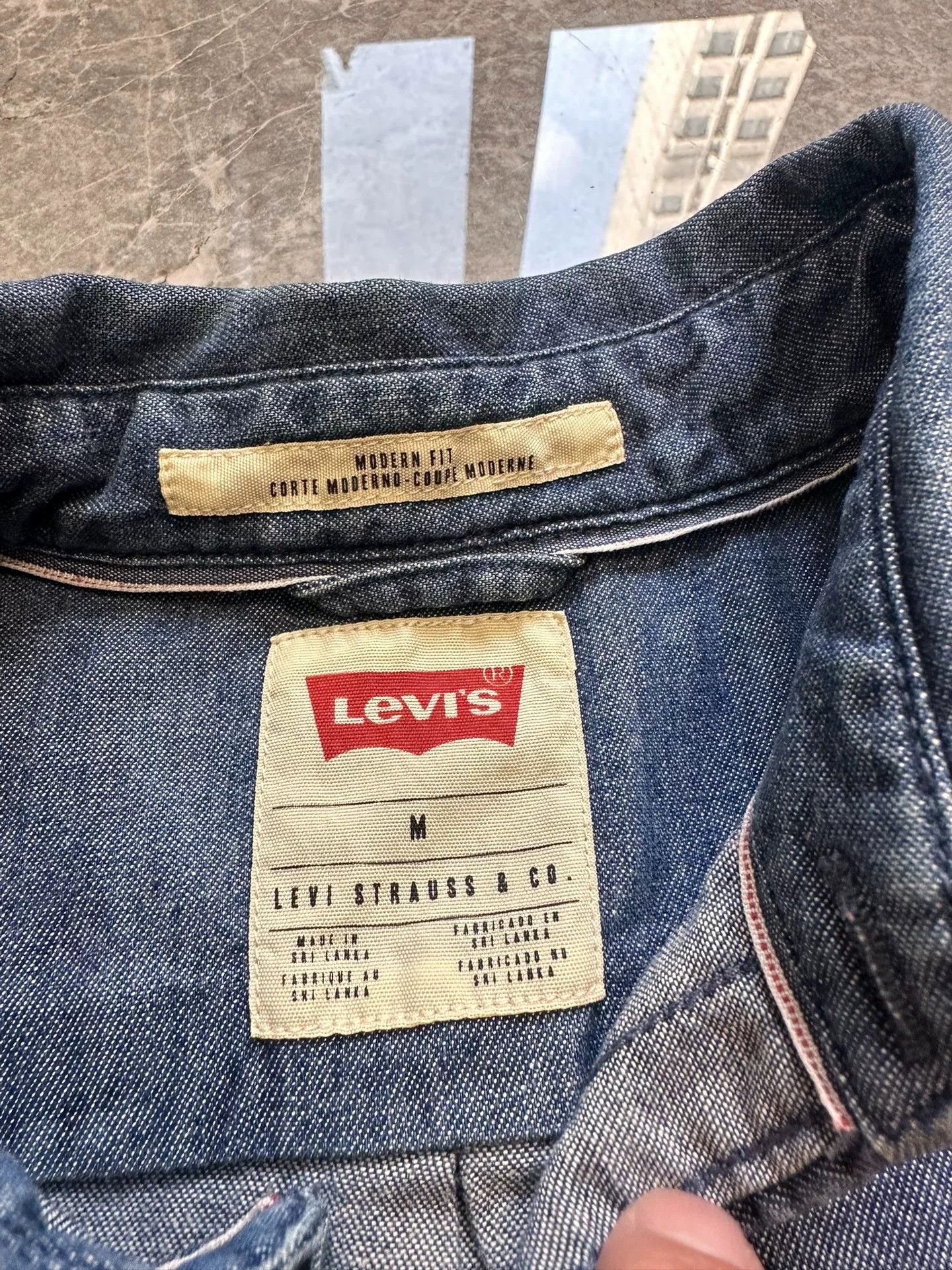 Levi's Levi's White Label Retro Denim Shirt Jacket Size US M / EU 48-50 / 2 - 8 Thumbnail