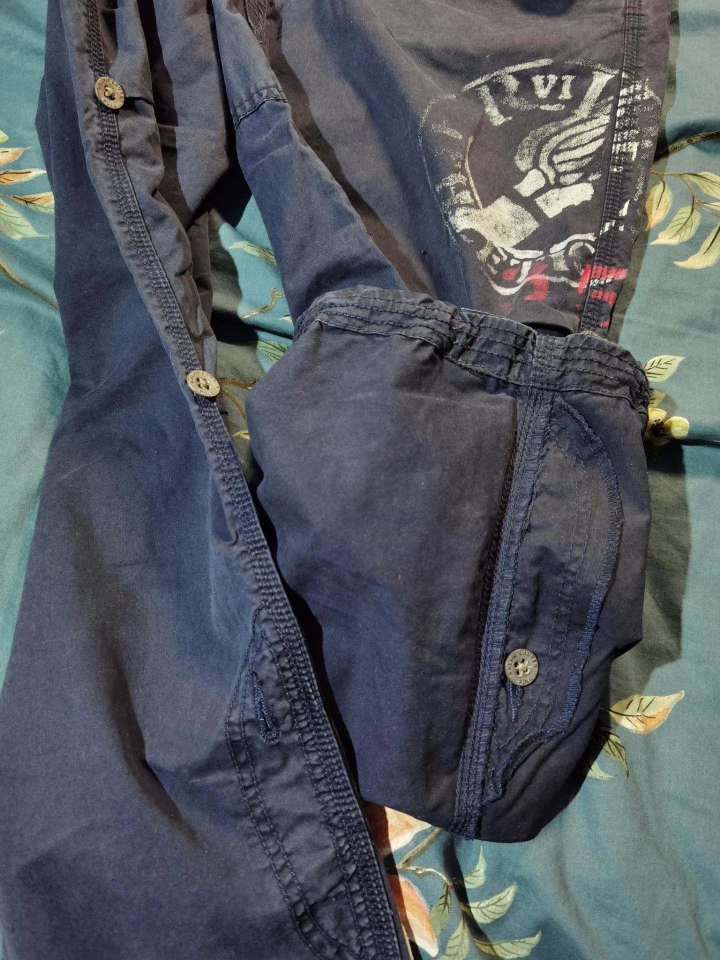 RRL Ralph Lauren RRL Nautical Hunting Utility Pants Size US 30 / EU 46 - 6 Thumbnail
