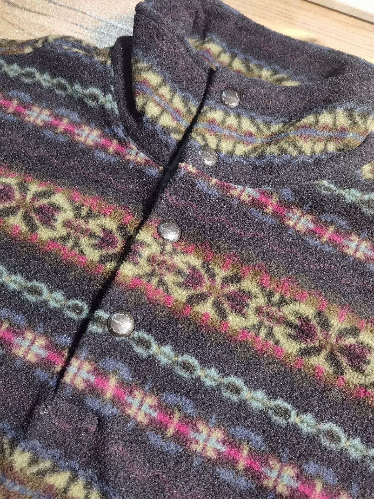 RRL Ralph Lauren RRL Navajo Fleece Pullover Coat Size US M / EU 48-50 / 2 - 5 Thumbnail