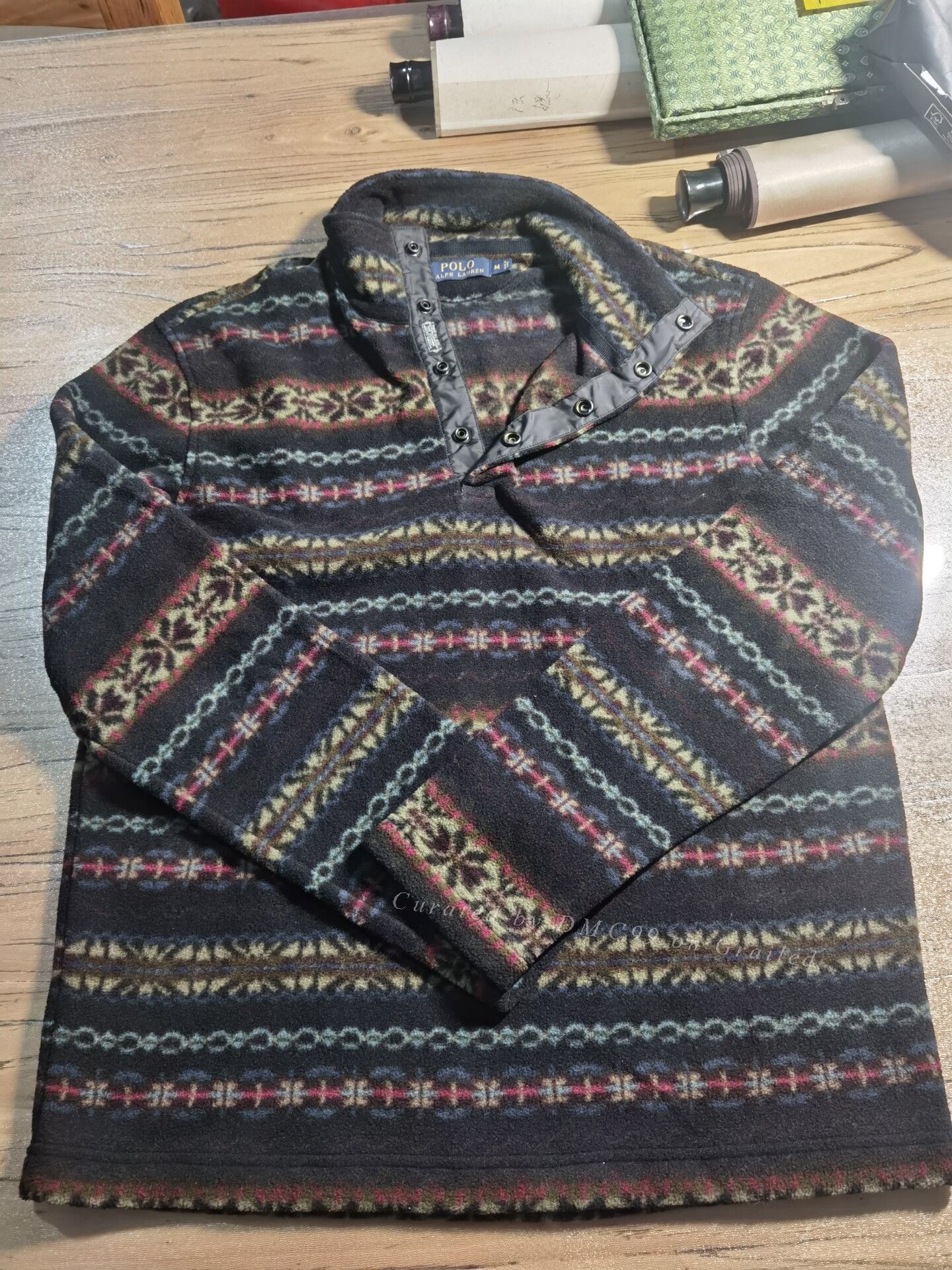 RRL Ralph Lauren RRL Navajo Fleece Pullover Coat Size US M / EU 48-50 / 2 - 8 Thumbnail
