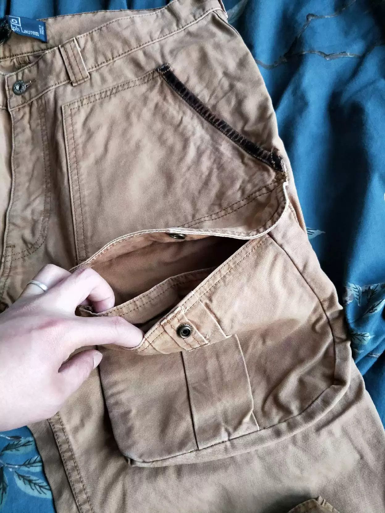 RRL Ralph Lauren RRL Ralph Lauren Heavy Canvas Hunting Pants Size US 36 / EU 52 - 7 Thumbnail