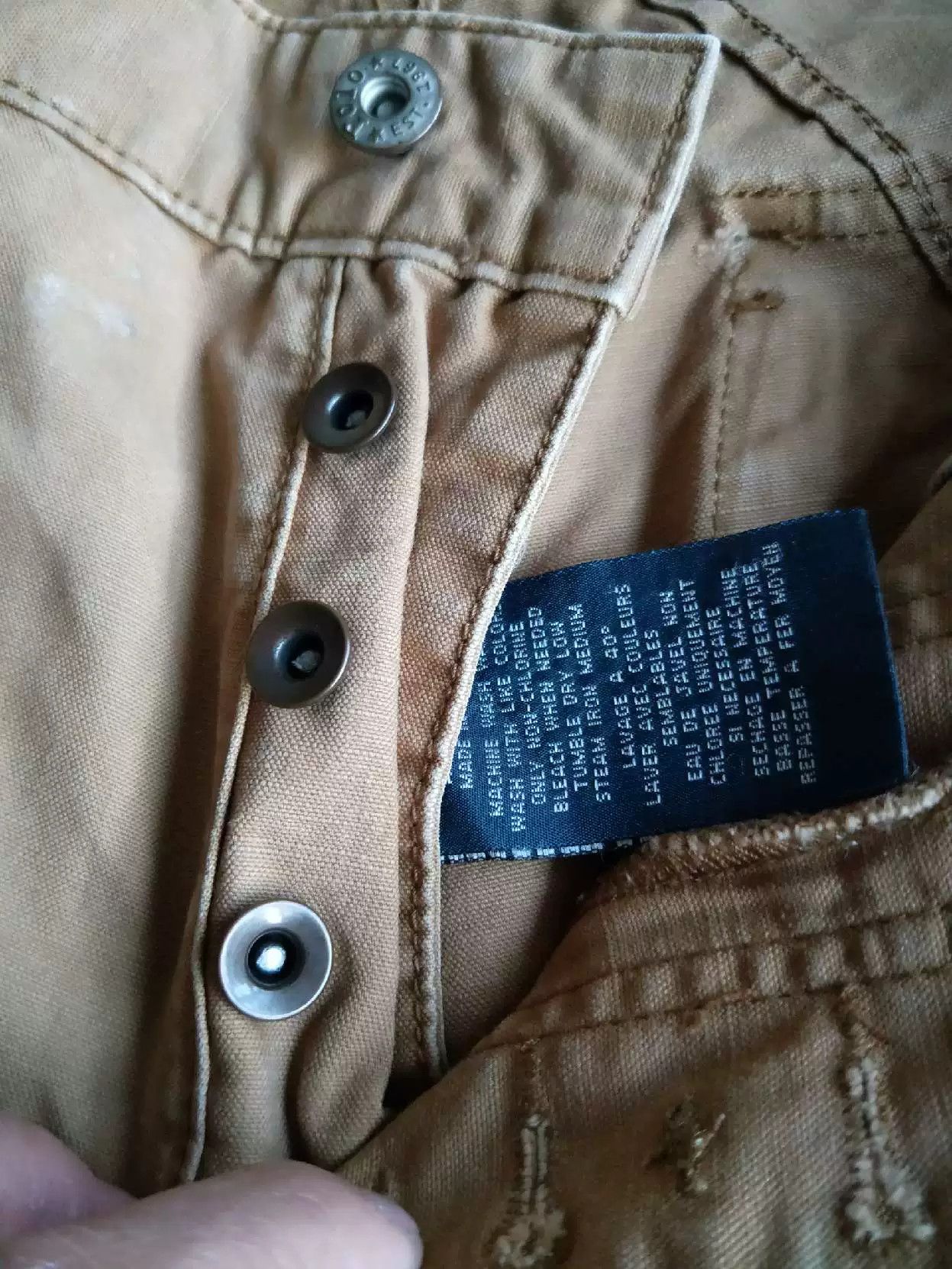 RRL Ralph Lauren RRL Ralph Lauren Heavy Canvas Hunting Pants Size US 36 / EU 52 - 6 Thumbnail