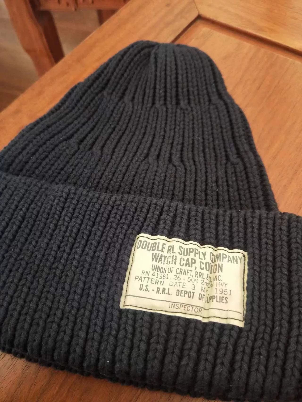RRL Ralph Lauren RRL Rare Blue Dyed Mountaineering Knit Hat Size ONE SIZE - 2 Thumbnail