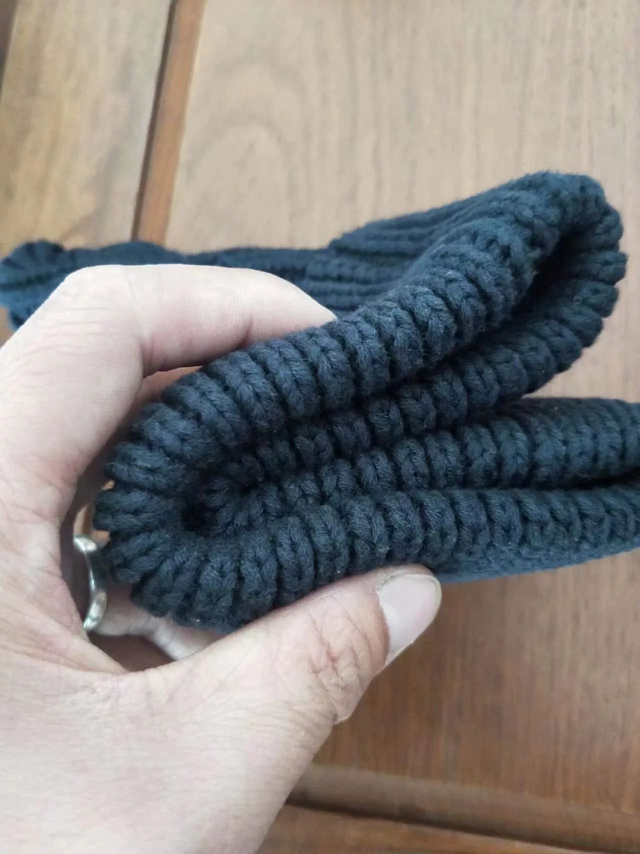 RRL Ralph Lauren RRL Rare Blue Dyed Mountaineering Knit Hat Size ONE SIZE - 5 Thumbnail