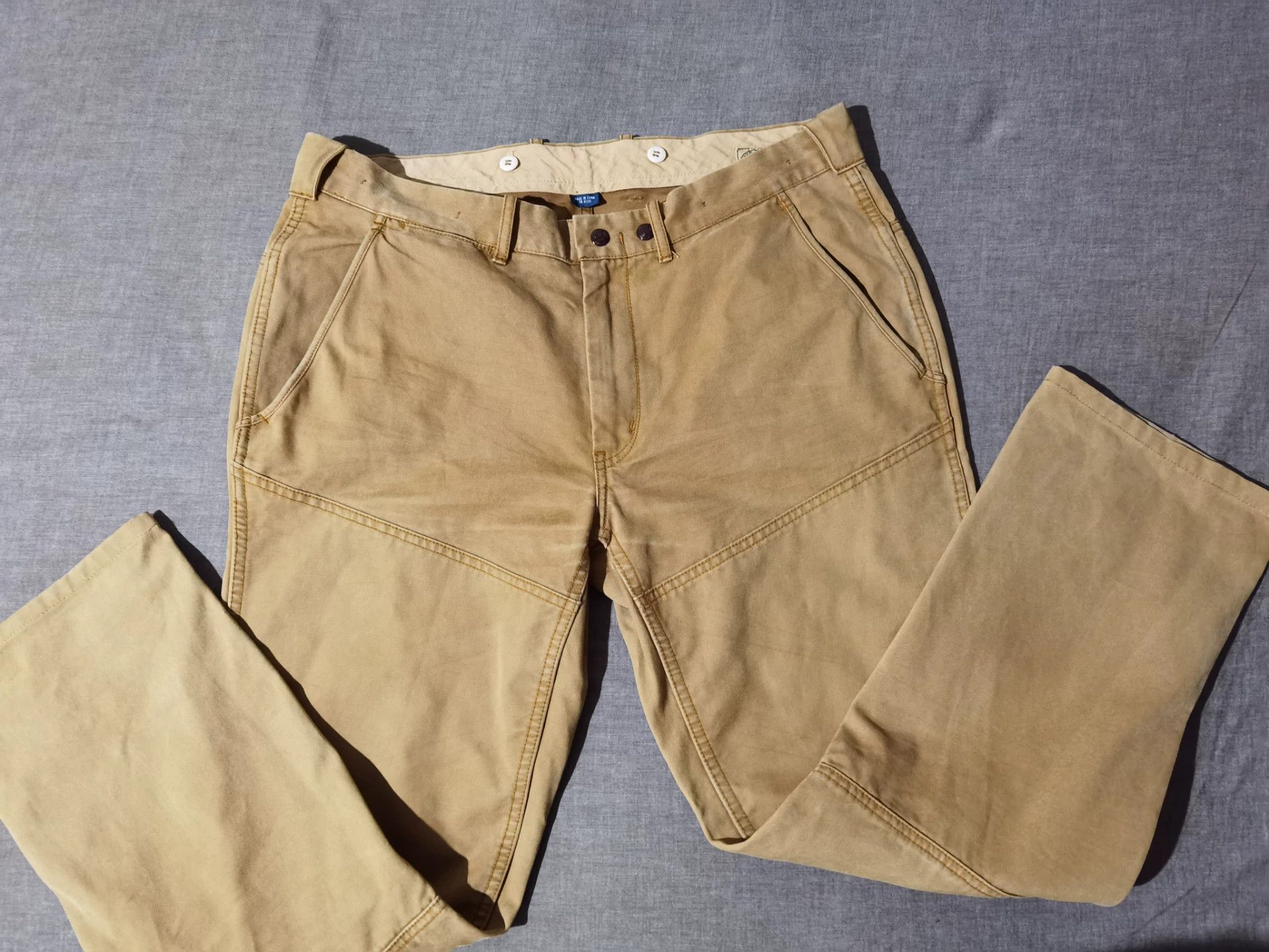 RRL Ralph Lauren Vintage Ralph Lauren Distressed Work Pants Size US 30 / EU 46 - 3 Thumbnail