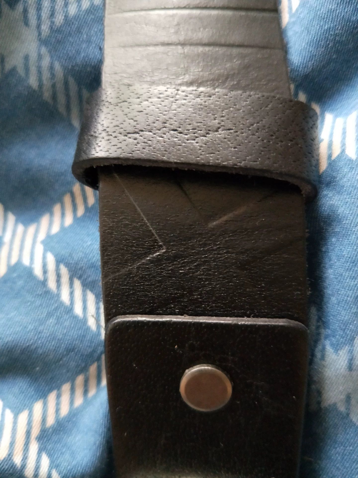 Diesel Diesel Retro Distressed Leather Belt Size ONE SIZE - 3 Thumbnail