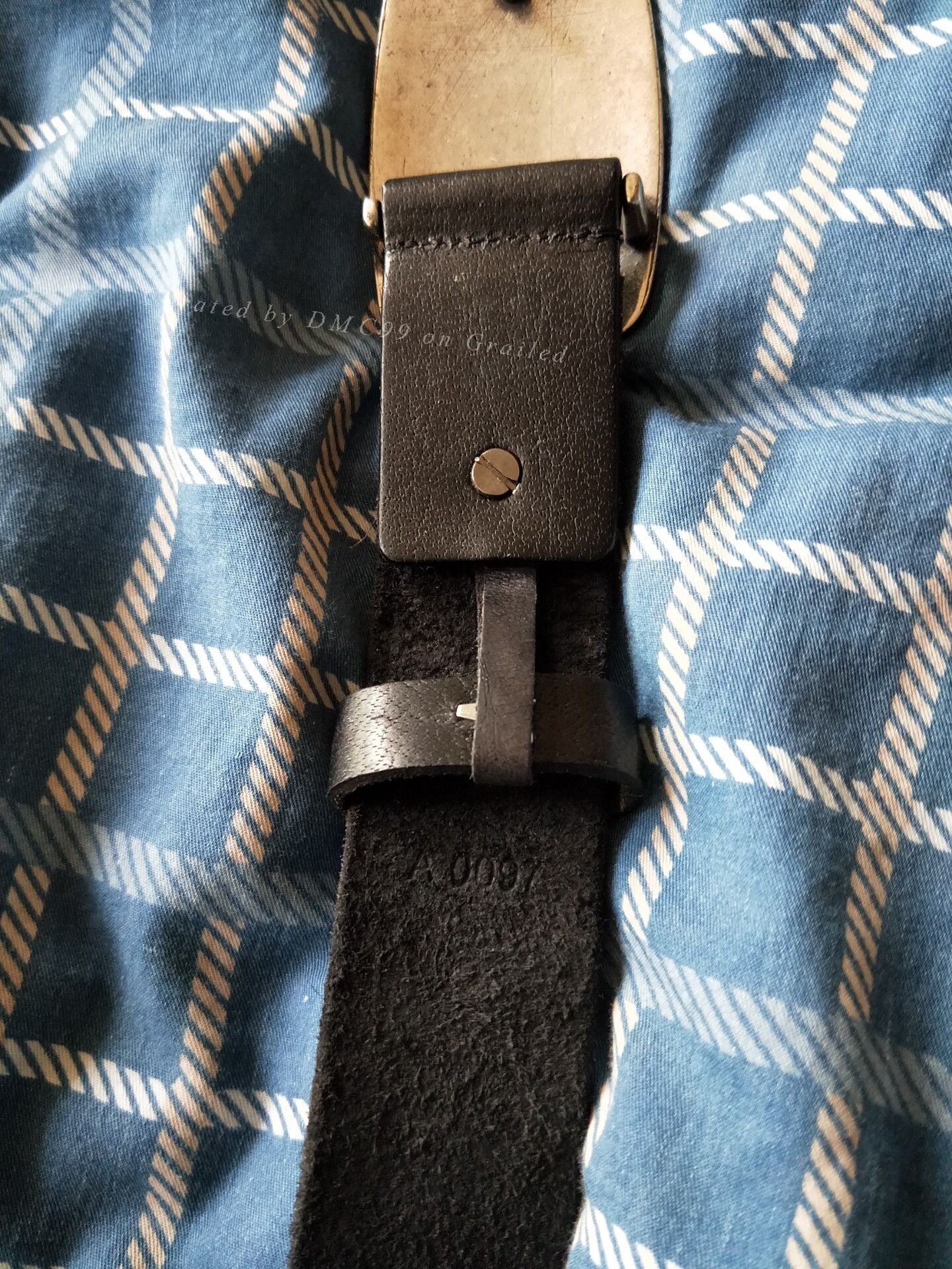 Diesel Diesel Retro Distressed Leather Belt Size ONE SIZE - 6 Thumbnail